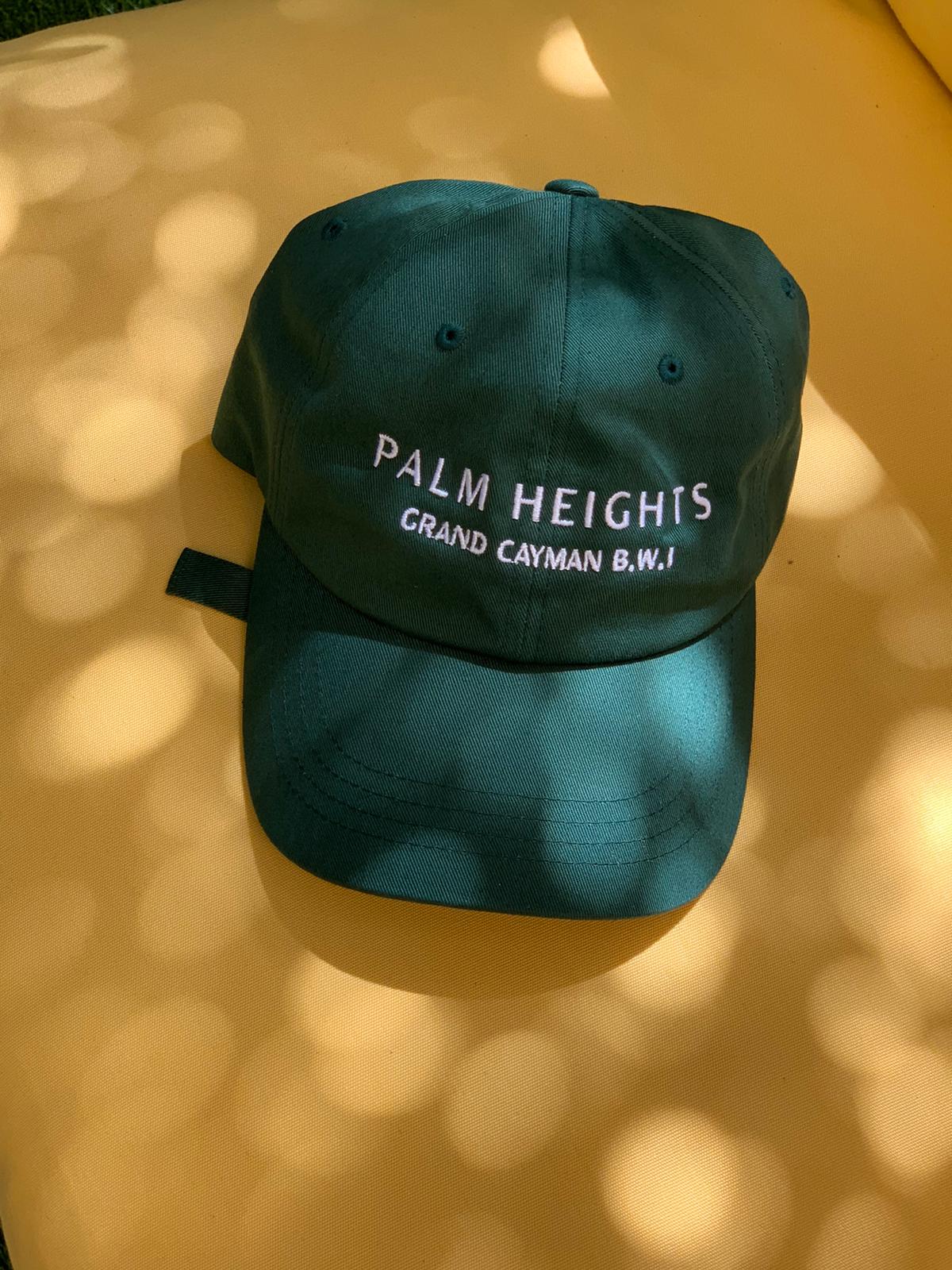 Palm Heights baseball hat green