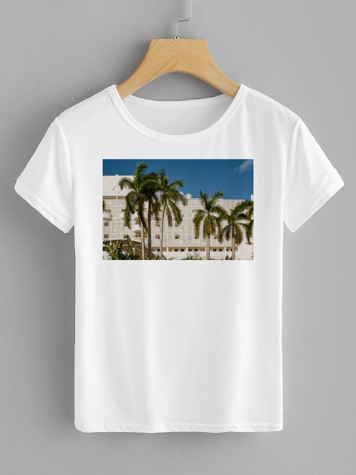 organic cotton print tshirt Palm Heights