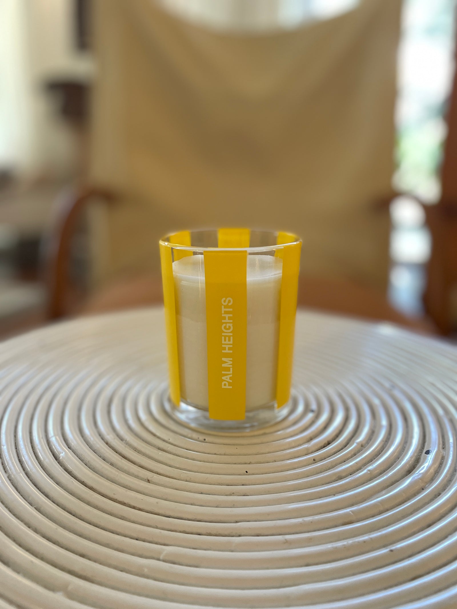 Palm Heights Scented Candle Ambar Patchouli Santal