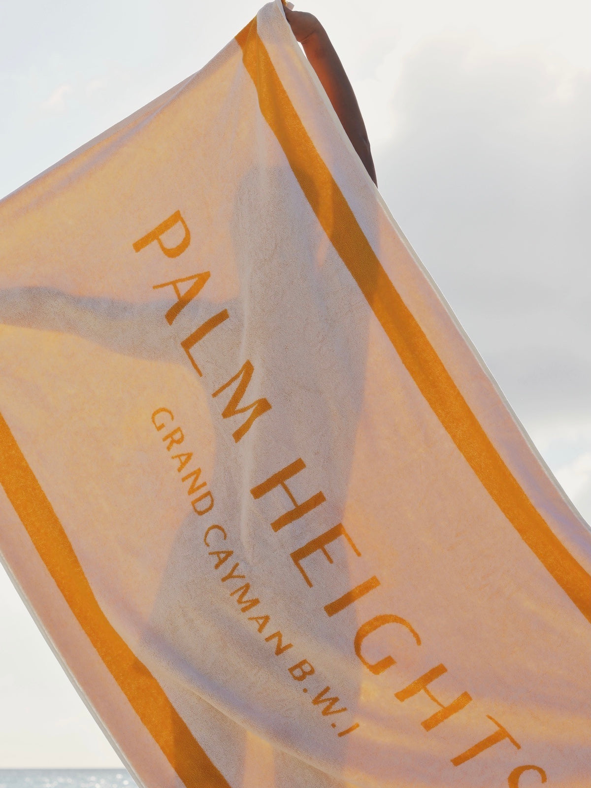 Palm Heights beach towel