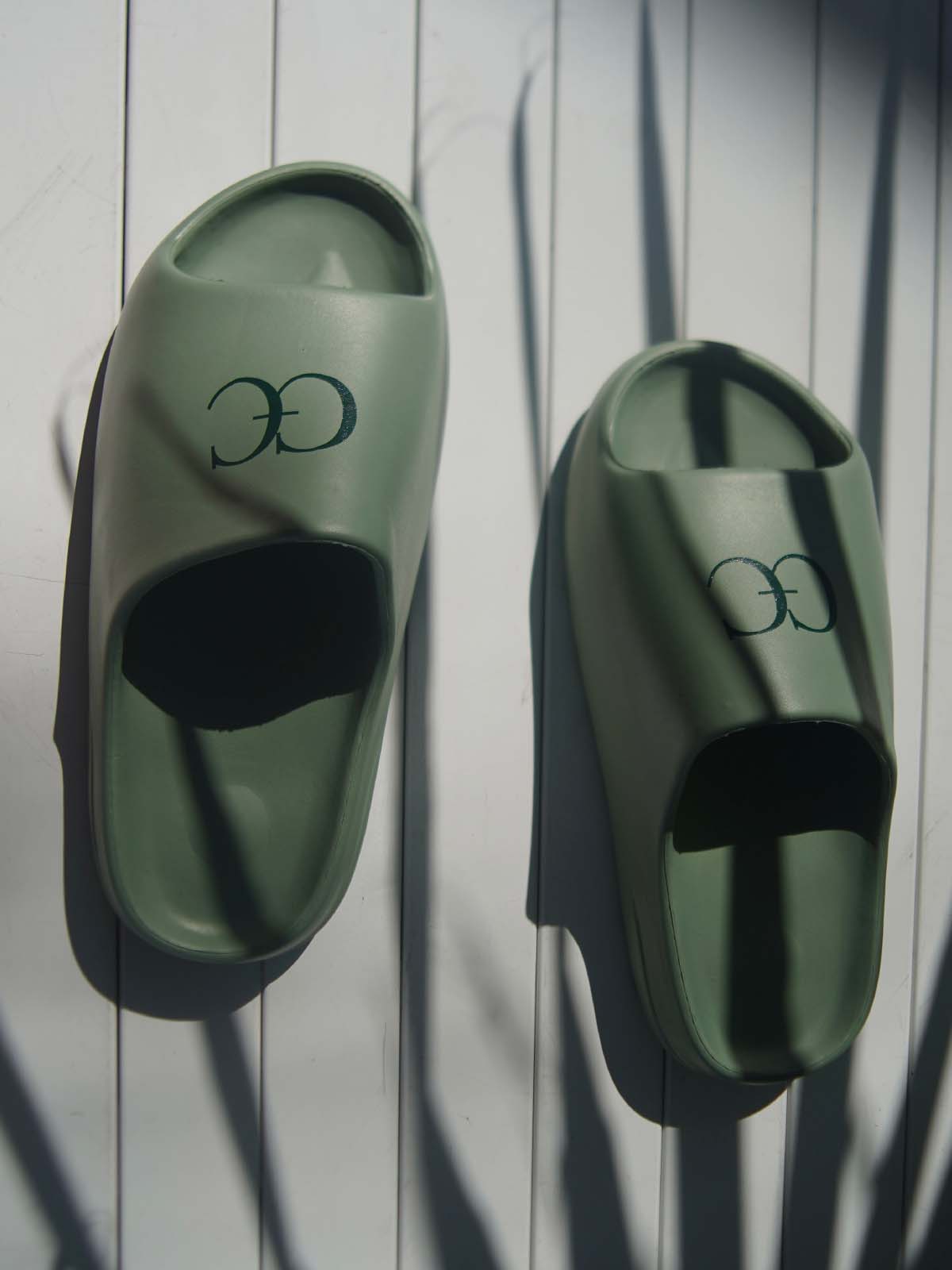 Garden Club Sliders Mint Green