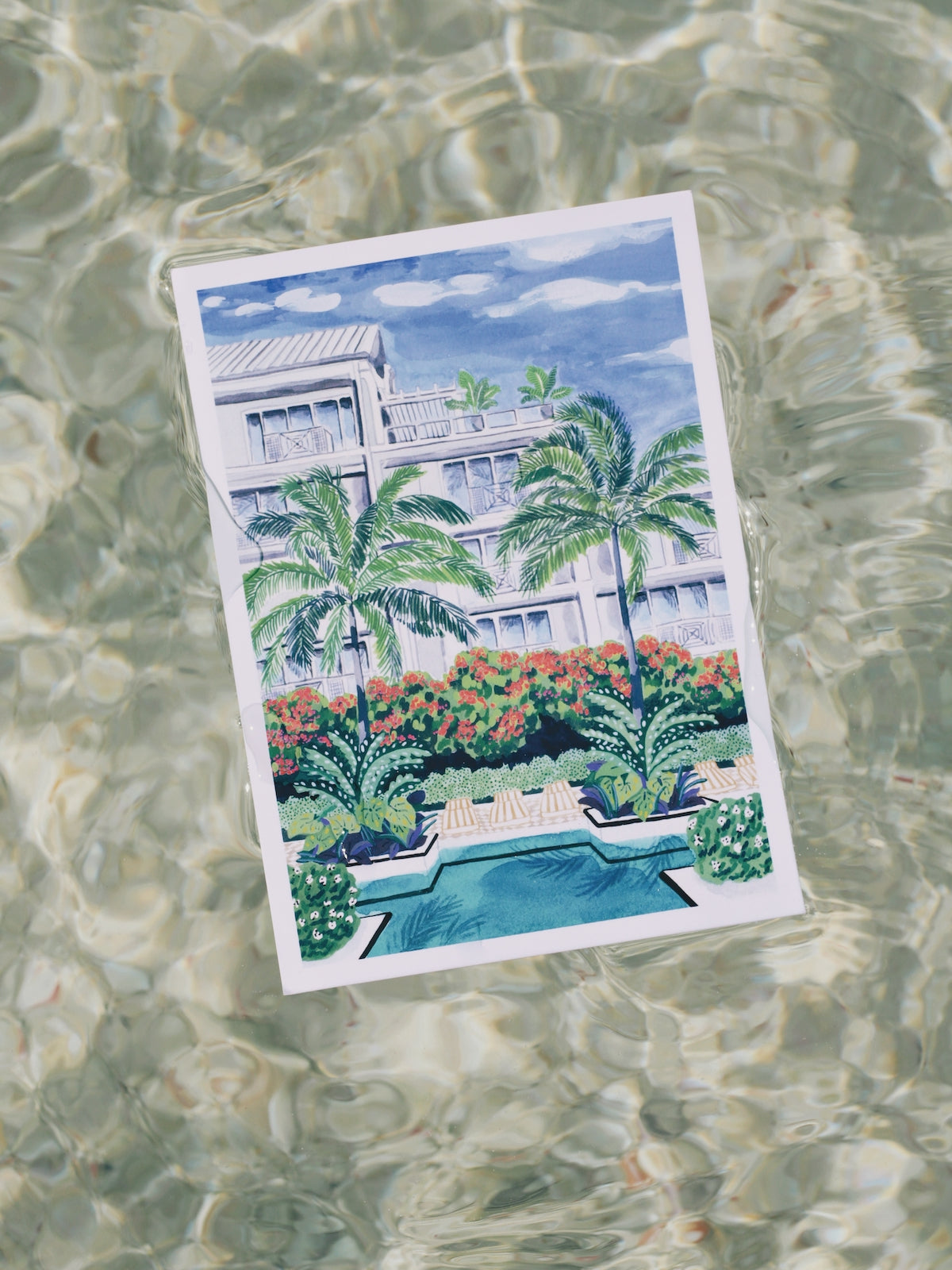 Palm Heights postcard